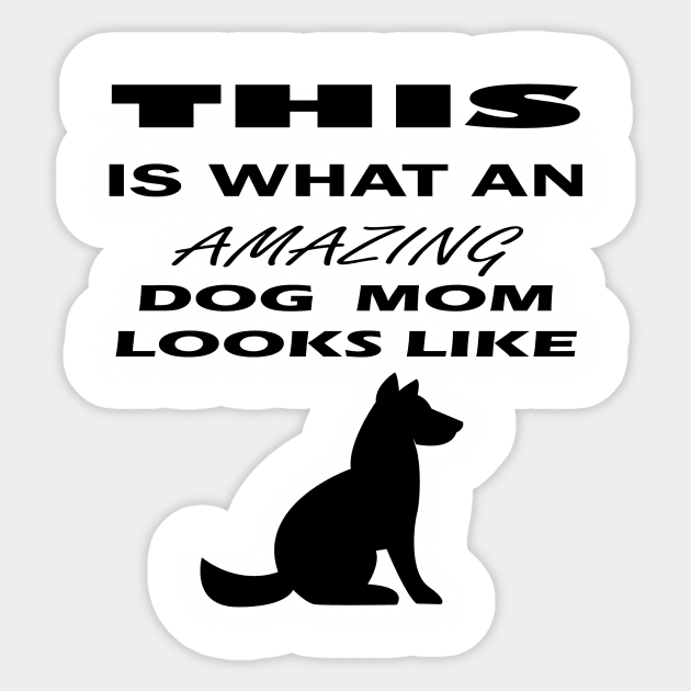 dog mom gifts Sticker by Alex James